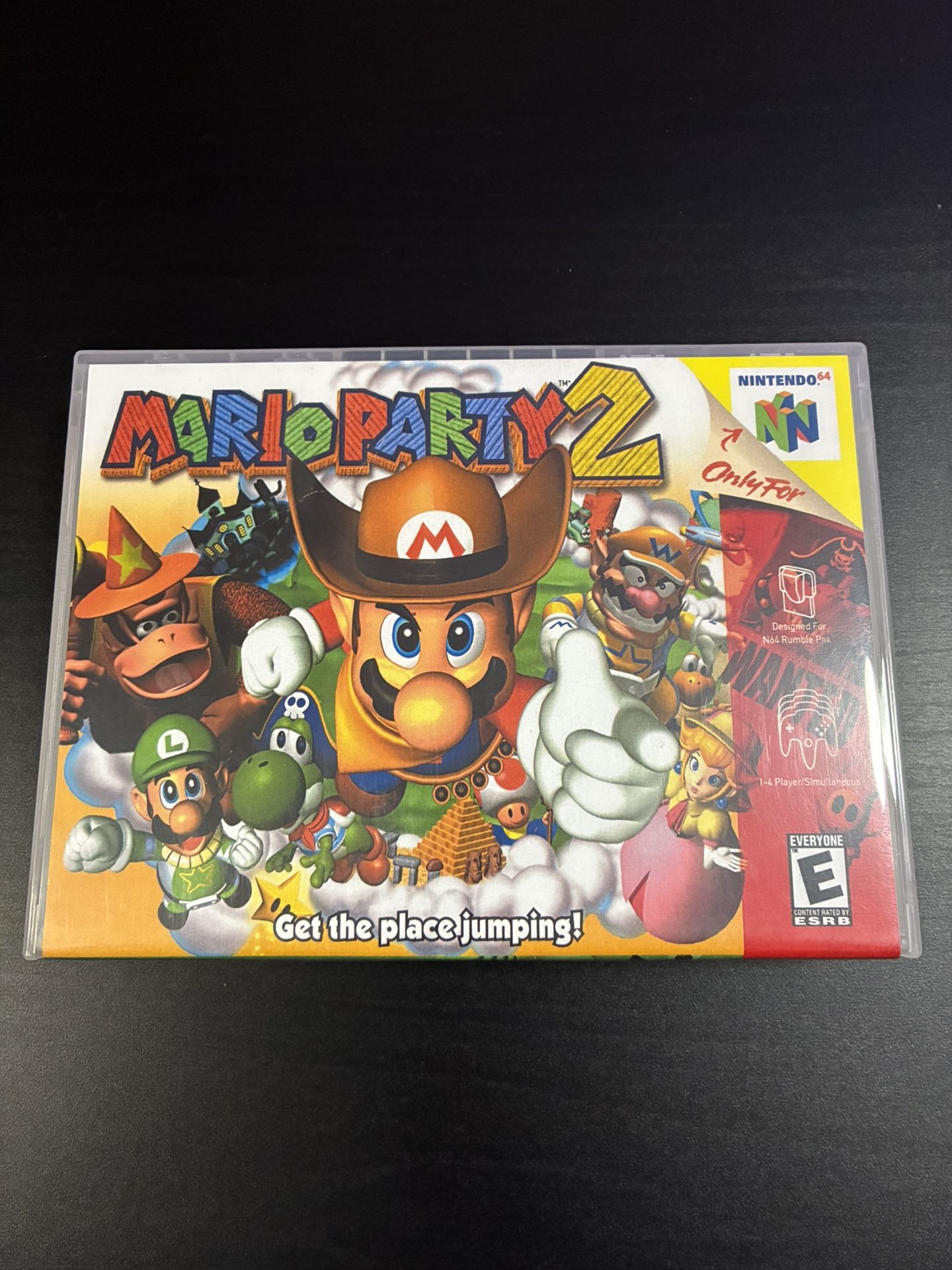 Mario Party 2 for Nintendo 64 w/ Custom Case (2000)