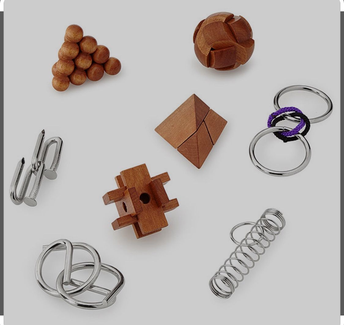 great minds set of 8 puzzles 8 puzzles Napoleon's Cannonballs Can you rebuild the pyramid of cannonballs? Considered one of the greatest military geni