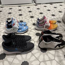 Lot Of 4 Shoes - Nike Prestos, Sabrina 1, Jordan 14