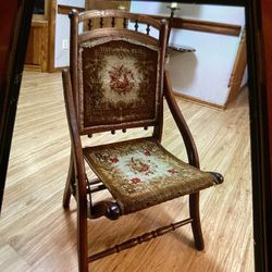 Antique Folding Chair