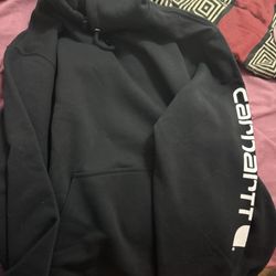 New XL Black Carhartt Hoodie  