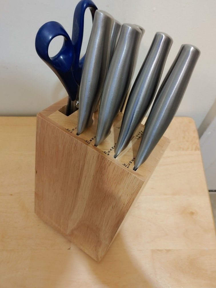 emeril lagasse stainless steel knife set