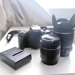 Canon EOS Rebel SL3 DSLR Camera with a Canon 18-55mm IS STM Lens and Tamron 18-200mm f/3.5-6.3 Di II VC All-in-One Zoom Lens