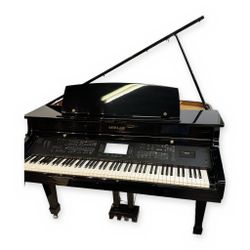 Kohler Digital Grand Piano with Bench – Polished Ebony, Professionally Renewed