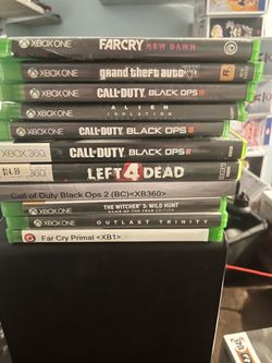 Xbox 360 and one games