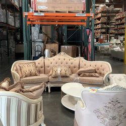 3pcs Sofa Loveseat Chair