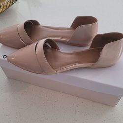 BP NUDE FLATS