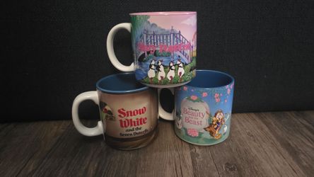 Classic/Vintage Disney Mug trio