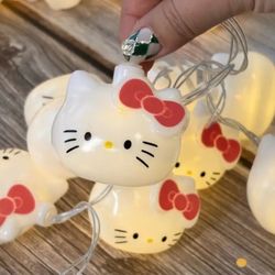 Hello Kitty 10 LED String Lights-Great Christmas Gift 🎄🎀✨️