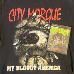 City Morgue MBA Tour Shirt+ ps2 zillakami case