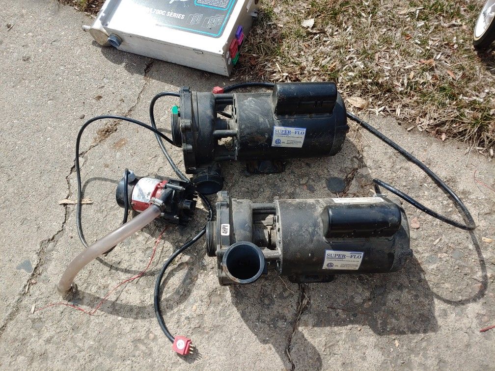 Spa Pumps And Parts - Works Great