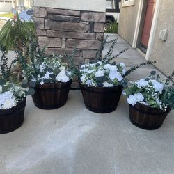 Artificial flower arrangements