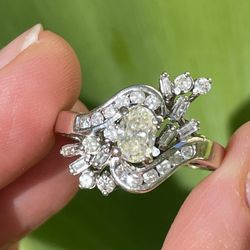 14k gold diamond ring