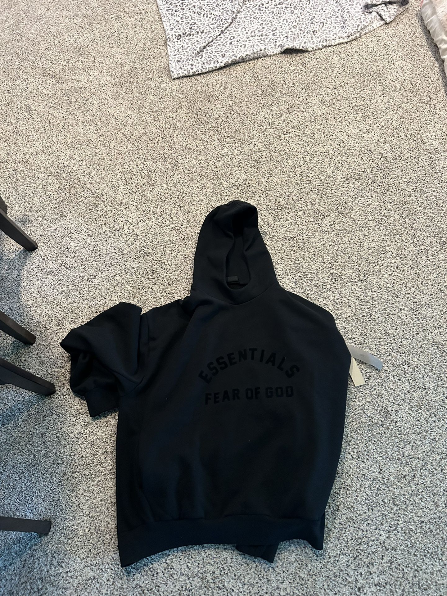 Black Essentials hoodie 