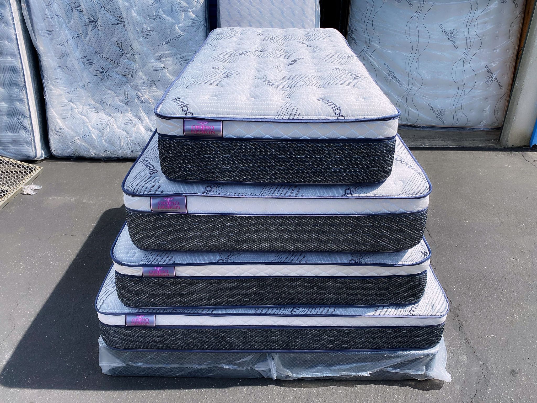 12in King Size Dream Luxury European Pillow Top Mattress 