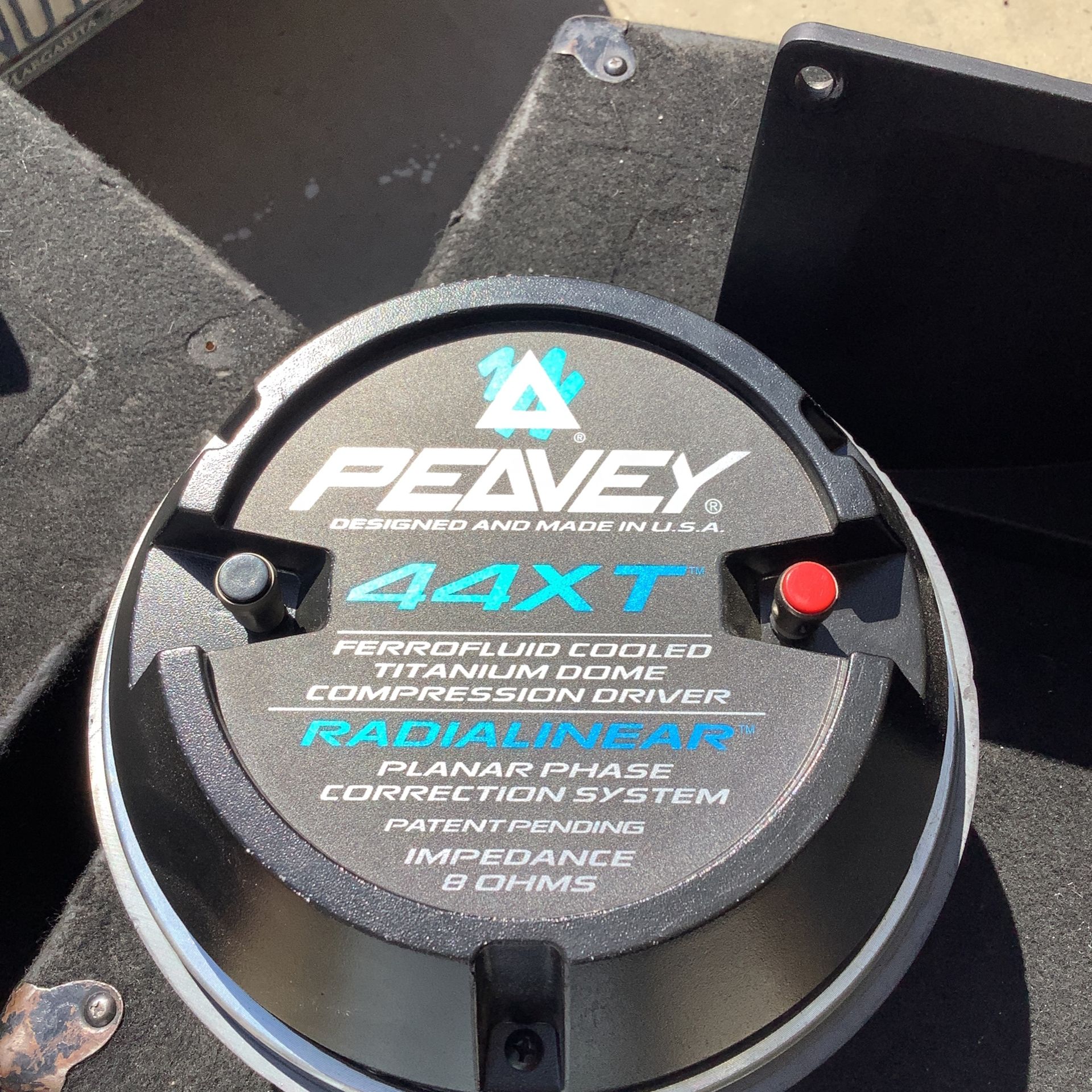 Peavey 44XT Titanium Dome Compression Driver 2” Throat And Metal