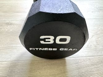 30lb Hex Dumbbell, Great Condition- Free