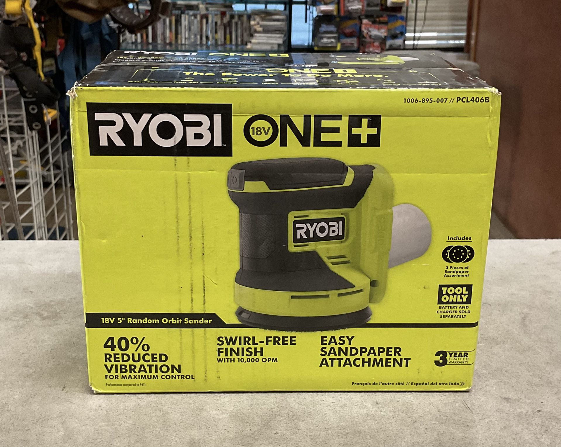 Ryobi ONE+ 18V Cordless 5In Orbit Sander