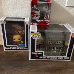 Michael Myers Funko Pop Set Mint 