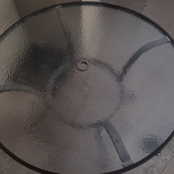 Glass Top Table 