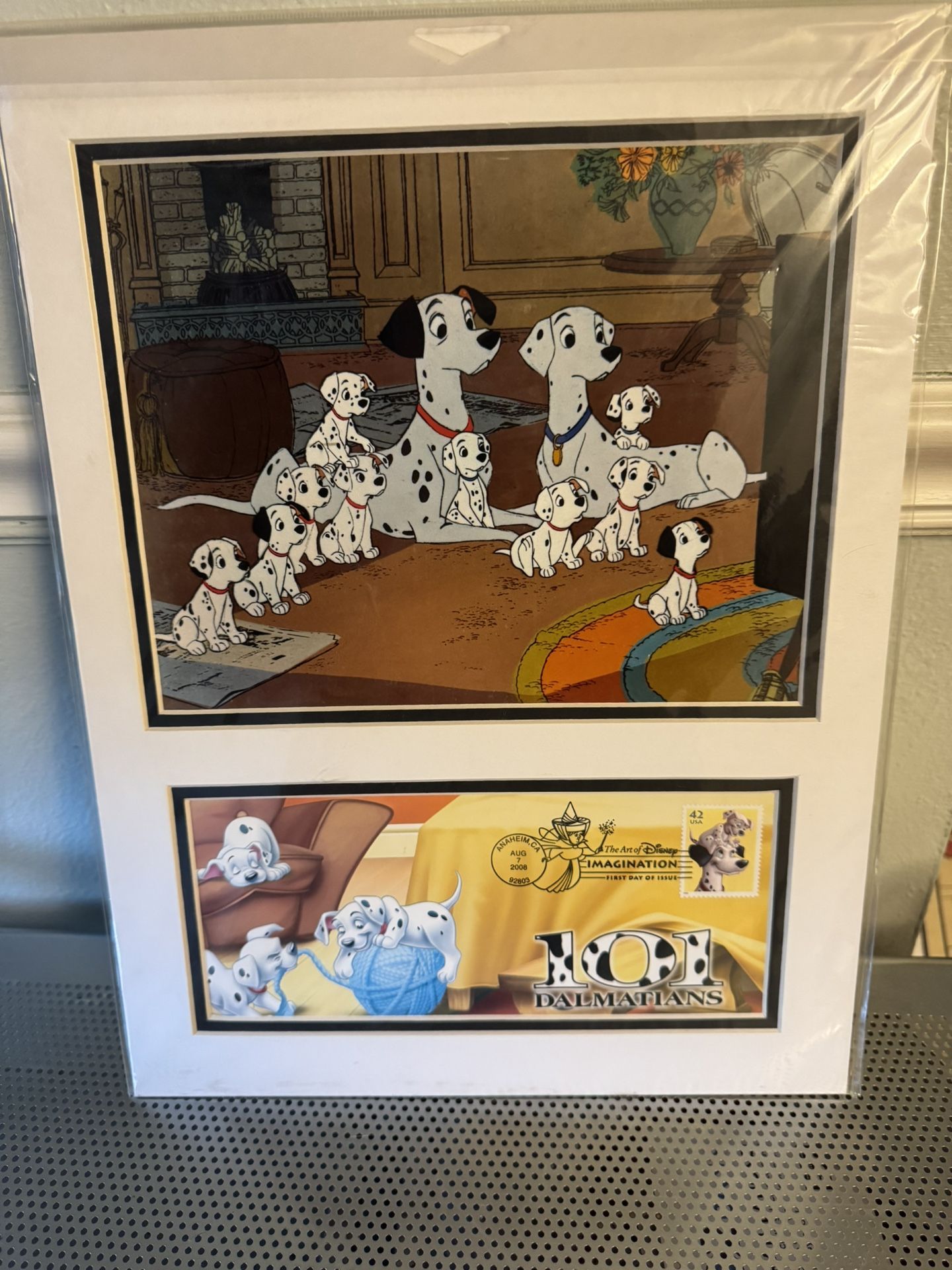Art of Disney 101 Dalmatians Stamp Art