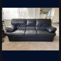 Sofa Y Silla/ Sofa And Matching Leather Chair Check Other Items On My Page