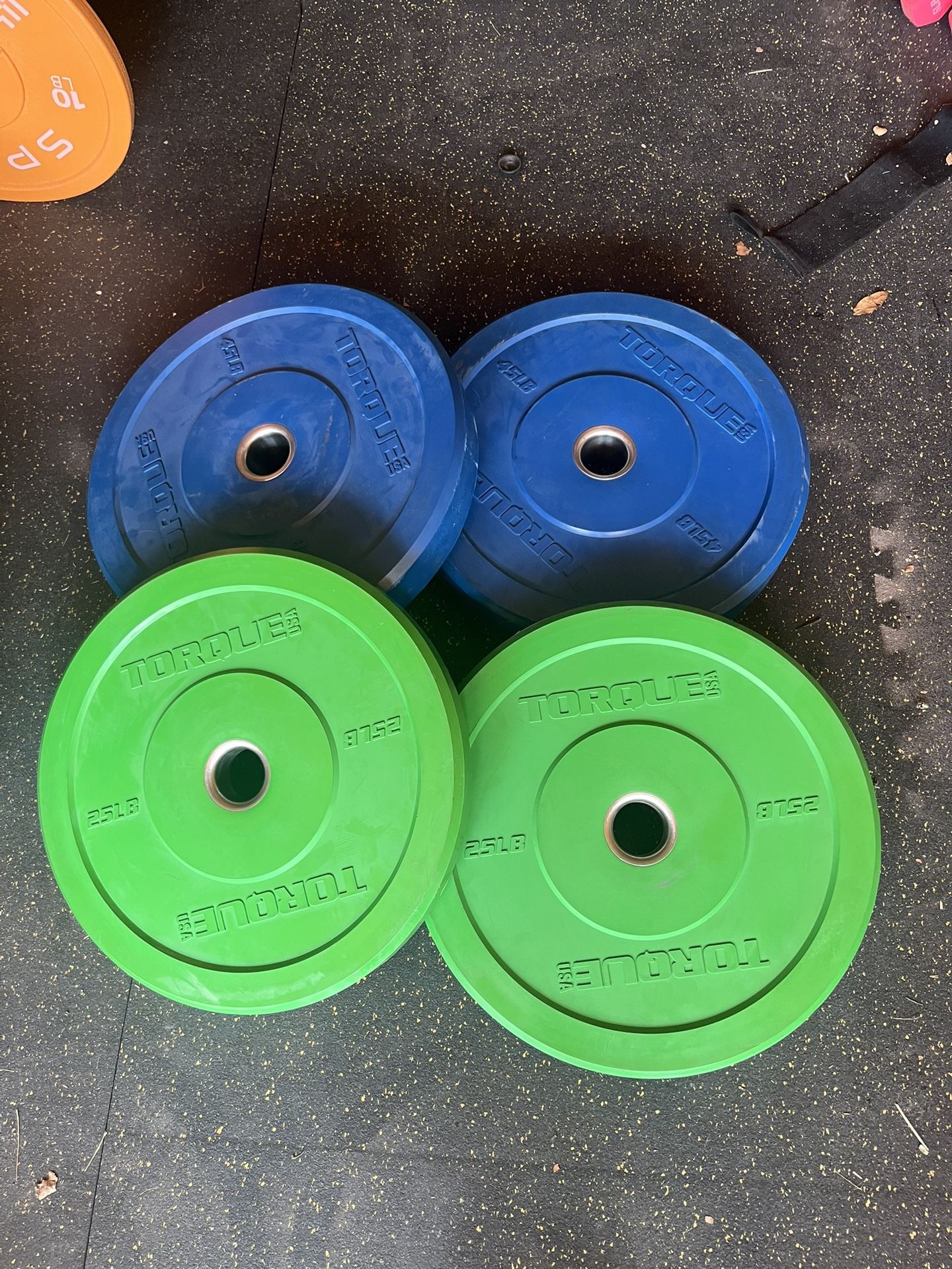Torque Bumper Plates Olympic Weights