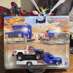 Hot Wheels Team Transport 80 Dodge Macho Power Wagon, Retro Rig