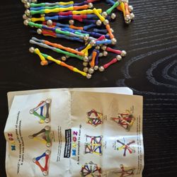 Magnetix ball and rod magnetic set