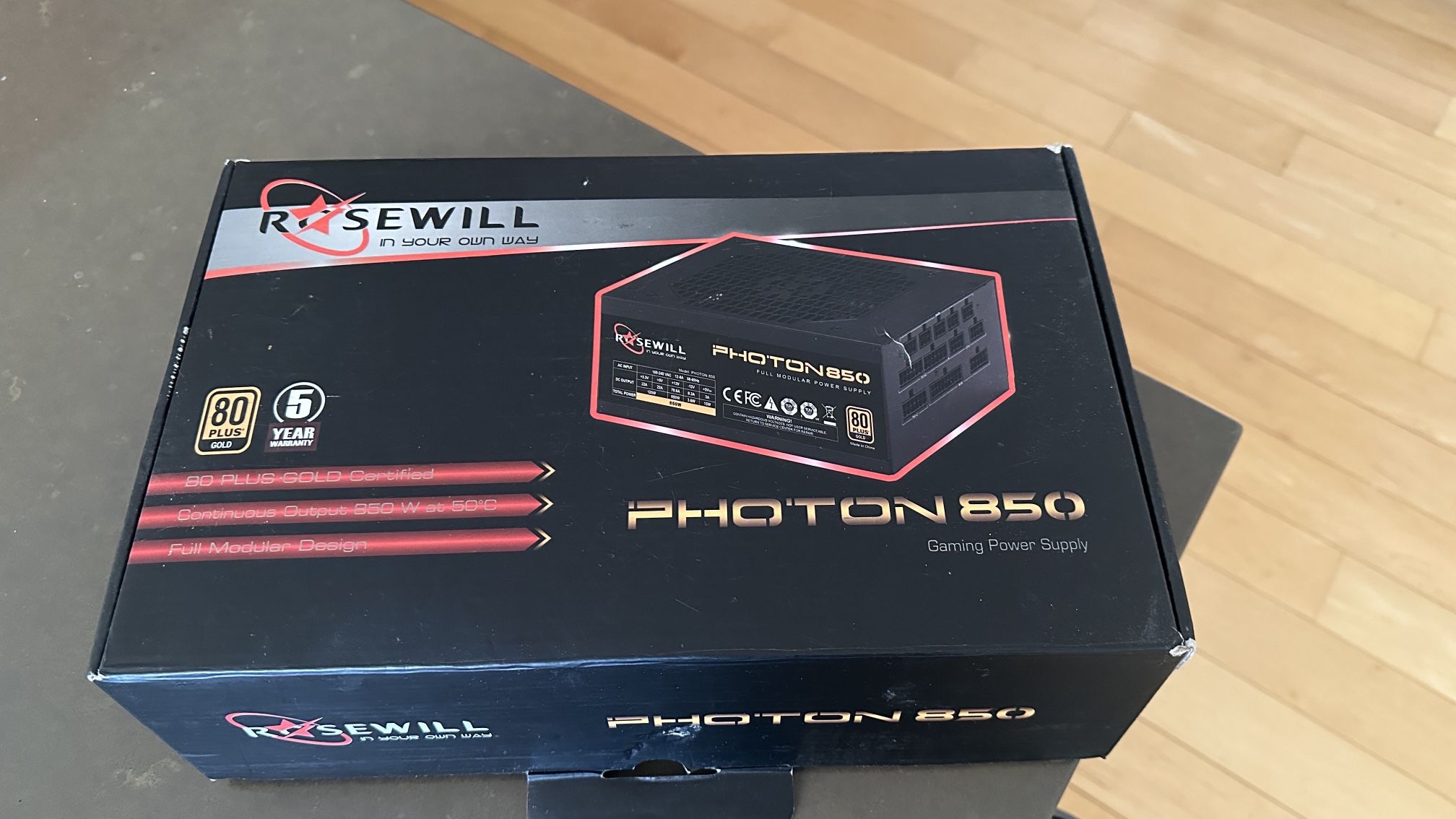 Rosewill Photon 850W Modular Power Supply 