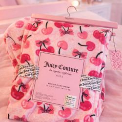 Juicy Couture Leopard Blanket