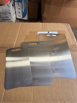 Titanium Cutting Board Set 6 * 9.8in, 7.9 * 12.2in, 9.1 * 13.4in