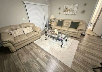 Leather Living Room furniture set