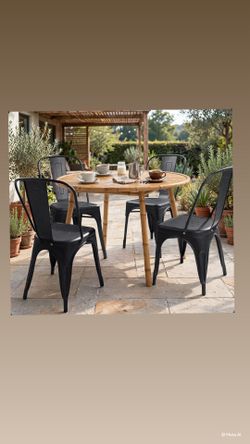 Vintage Black Chairs
