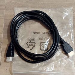 NEW! High Speed/HEC HDMI Cable with Ethernet 30V VW-1, AWM Style, 6 feet long