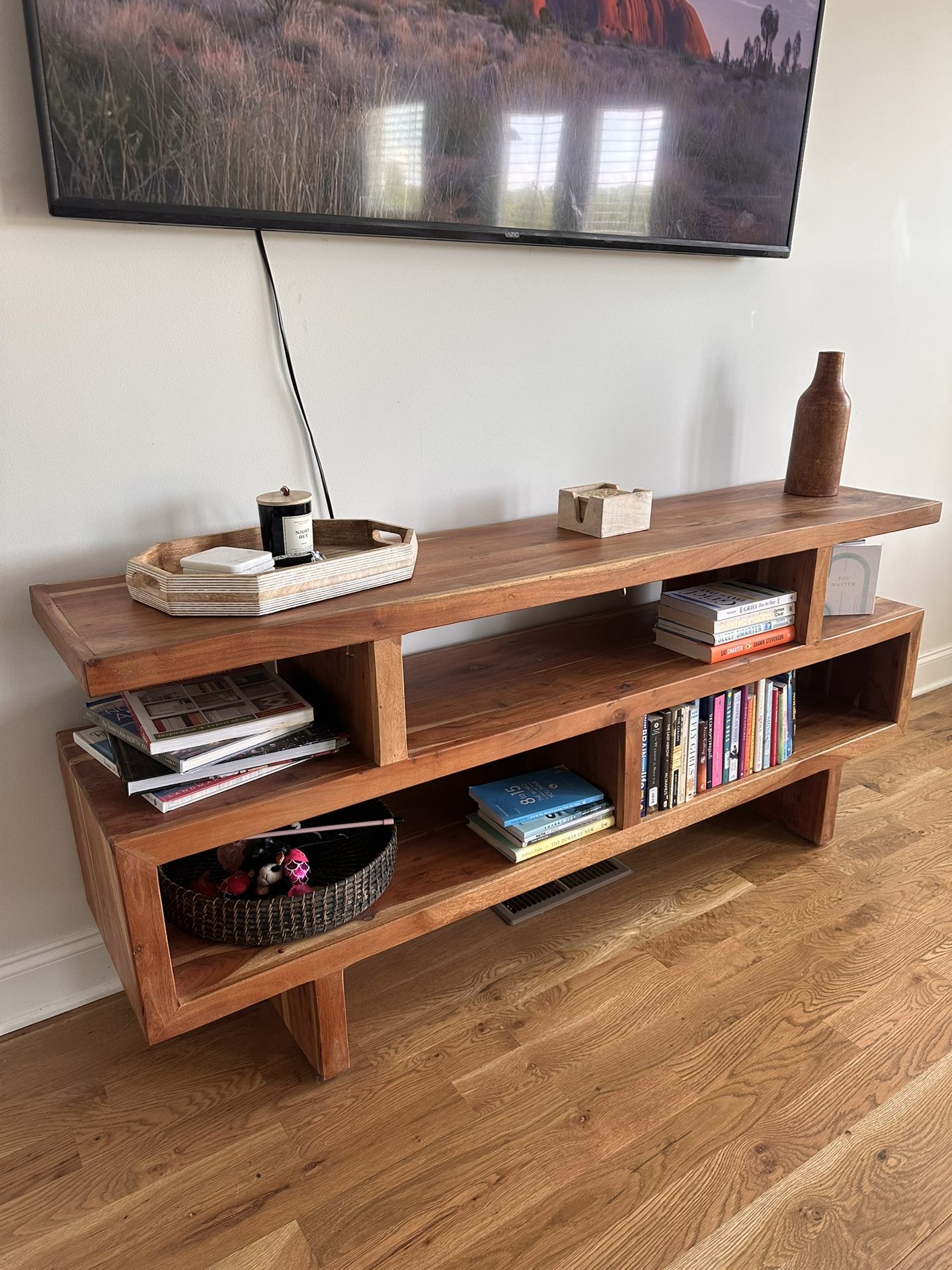 Buffet Table Bookshelf