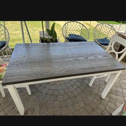 Dinning Table Kitchen Table And Free Chairs 