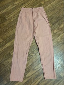 SHEIN Loose Fit Baggy Lightweight Pants * Size 6 * Color Dusty Pink