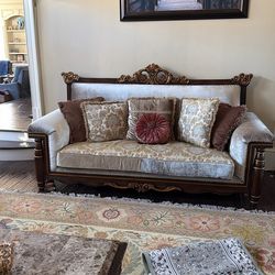 Sofa Loveseat Chair, Suitable Center Table