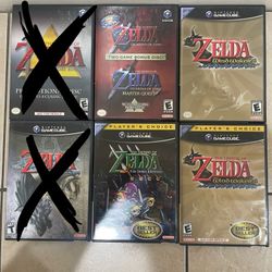 Nintendo GameCube Zelda Games 