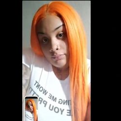 Orange Wig