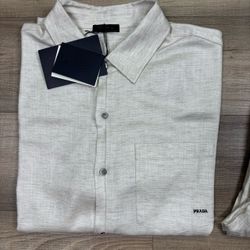 Prada Suit for men 2 piece set size large/XL