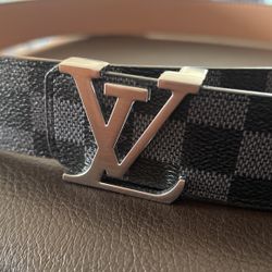 Louis Vuitton - Authenticated Belt - Leather Brown for Women, Good Condition