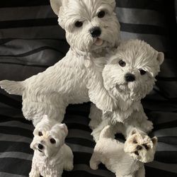 West Highland Terriers Statue & Sculptures 