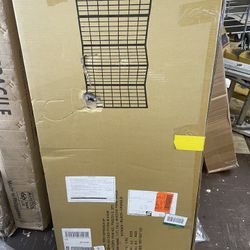 Oriental Furniture 3 ft. Black 5-Panel Room Divider