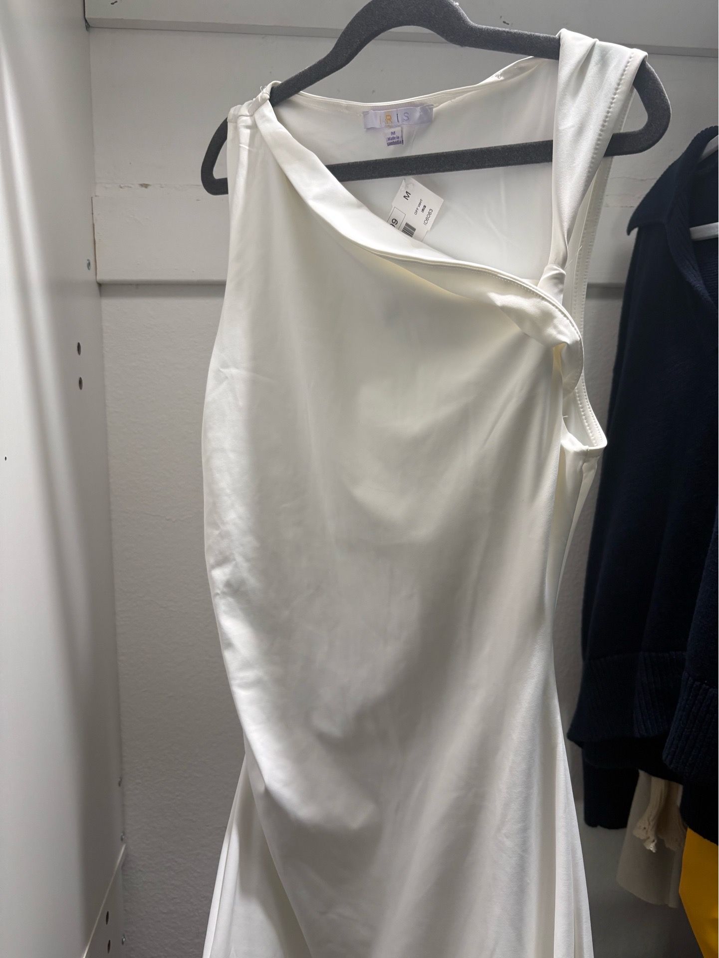Long white dress