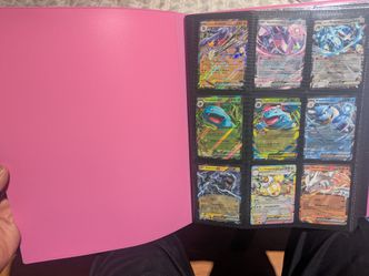 Pokemon cards collection binder