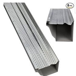 A-M Gutter Guard – Premium Heavy-Duty Lifetime Quality Aluminum - Leaf & Debris Protection, 