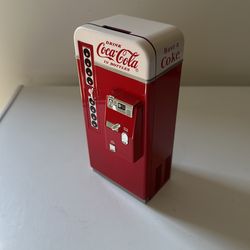 Coca Cola Vending Machine Coin Bank