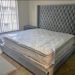 Tall Headboards Frames All Sizes Single Full King Queen Delivery Available 